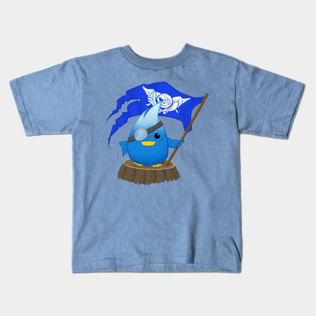 Skies of Arcadia Vyse Kids T-Shirt by CuteNerds